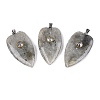 Natural Labradorite Pendants G-Q601-47D-1