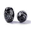 Tibetan Style dZi Beads TDZI-Z001-28-3