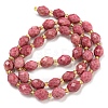 Natural Rhodonite Beads Strands G-N342-38-3