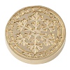 Christmas Series Wax Seal Brass Stamp Head AJEW-M037-01G-25-2