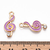 Alloy Enamel Pendants ENAM-WH0049-25G-04-3