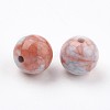 Crackle Acrylic Beads X-MACR-E025-22-10mm-3