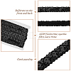 13M Polyester Lace Trims SRIB-WH0011-097A-3
