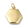 Rack Plating Brass Enamel Pendants KK-H431-10G-3
