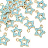 Alloy Enamel Pendants ENAM-YW0003-01E-2