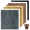 8Pcs 8 Colors Polyester Fabric DIY-PH0038-53-1