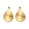 304 Stainless Steel Pendants STAS-C167-08H-G-1
