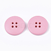 Painted Wooden Buttons X-WOOD-Q040-001C-2