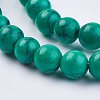 Imitation Synthetic Turquoise Bead Strands G-F434-6mm-03-3