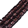 Handmade Silver Foil Lampwork Beads FOIL-N004-01A-10-1