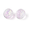 Handmade Foil Lampwork Beads Strands FOIL-T008-01G-3