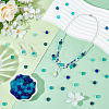 5 Colors Transparent Glass Beads Sets FGLA-PH0001-11B-01-4