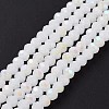 Electroplate Glass Beads Strands EGLA-A034-J1mm-L08-2