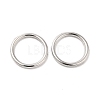 Alloy Soldered Closed Jump Rings KK-WH0052-05D-P-2