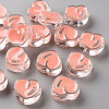Transparent Enamel Acrylic Beads TACR-S155-004C-1