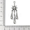 316 Surgical Stainless Steel Big Pendants X-STAS-G349-16AS-3
