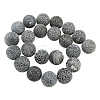 Natural Crackle Agate Beads Strands G-G055-4mm-10-1