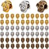 60Pcs 3 Colors Alloy European Beads FIND-PH0021-84-1