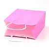 Pure Color Kraft Paper Bags AJEW-G020-B-02-4