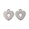 201 Stainless Steel Charms STAS-K217-67-1