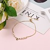 Adjustable Brass Slider Bracelets BJEW-JB05668-5