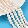 Natural Cultured Freshwater Pearl Beads Strands PEAR-I007-07Y-07A-1