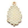 Thanksgiving Day Alloy Enamel Pendants LS-ENAM-D060-01G-KCG-2