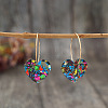 Resin Hoop Earrings FS-WG60B6C-02-2