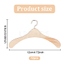 12Pcs Wood Doll Clothes Hangers AJEW-GO0001-22A-2
