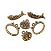 Tibetan Style Kitten Theme Alloy Toggle Clasps MLF5053Y-1