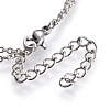 304 Stainless Steel Multi-strand Bracelets BJEW-L638-01P-4