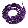 Dyed Natural White Jade Beads Strands X-G-T139-4mm-60-13-2