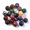 Natural Mixed Gemstone & Glass Charms G-N332-024-1