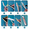 Peach Wood Hair Stick Findings MAK-WH0012-01-7