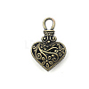 Heart Theme Tibetan Style Alloy Pendants PW-WG8919A-02-1