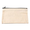 Blank DIY Craft Bag Canvas Pencil Pouch X-ABAG-G009-D01-2