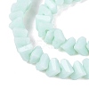 Opaque Glass Beads Strands GLAA-N019-3mm-14-4