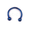 303 Stainless Steel Circular/Horseshoe Barbell Nose Rings WG86D19-27-1