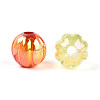 UV Plating Transparent Acrylic Beads OACR-N153-03-2