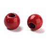 Spray Painted 202 Stainless Steel Beads STAS-G340-01A-2