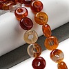 Natural Red Agate Beads Strands G-P536-A06-01-2