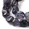 Natural Iolite Beads Strands G-A208-09-4