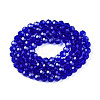 Transparent Glass Beads EGLA-A035-T10mm-D06-2