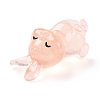 Luminous Resin Rabbit Ornament DJEW-R011-02B-3