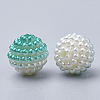 Imitation Pearl Acrylic Beads OACR-T004-10mm-04-2