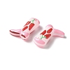 Painted Glass Beads Enamel Beads X-BLOW-D300-01H-2
