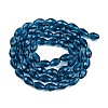 Transparent Glass Beads Strands EGLA-N013-T10mm-D25-2