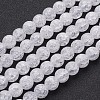 Synthetic Crackle Quartz Beads Strands X-G-SF10MM-43-2