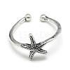 Adjustable Alloy Cuff Finger Rings RJEW-S038-039-2