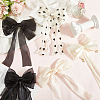 5Pcs 5 Colors Cloth Bowknot Hair Barrettes PHAR-SP0001-15-3